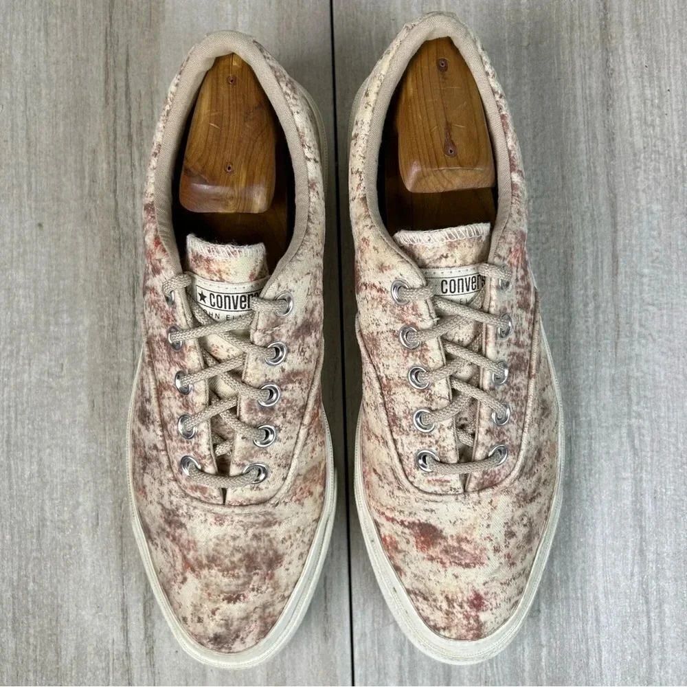 Converse X John Elliot Skid Grip OX Casual Sneaker Lace Up Shoe Mens Size 9 - Picture 6 of 10
